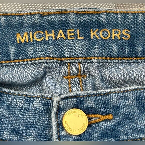 MICHEAL KORS JEANS CROPPED RELAXED FIT WOMENS - Picture 3 of 8